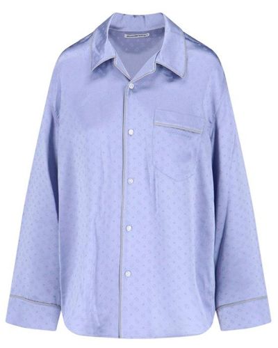 Alexander Wang Silk Shirt, ' - Blue
