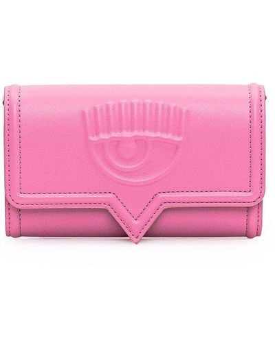 Chiara Ferragni Eyelike Wallet - Pink