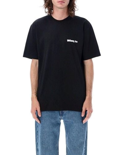 Stussy Wiki Short-sleeved Crewneck T-shirt - Black