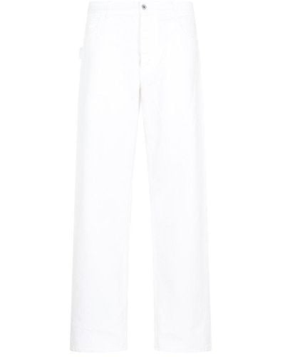 Bottega Veneta Denim Pants Pants - White