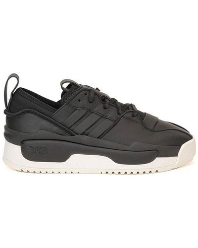 Y-3 Rivalry Lace-up Sneakers - Black