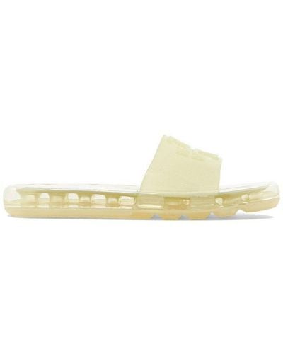 Tory Burch Bubble Jelly Slides - Natural