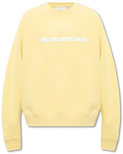 adidas Originals Pharrell Williams Basics Crew Sweatshirt - Yellow