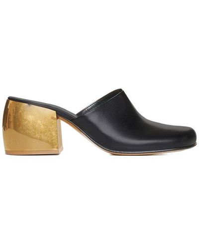 Dries Van Noten Women's Leather Ballerina Black