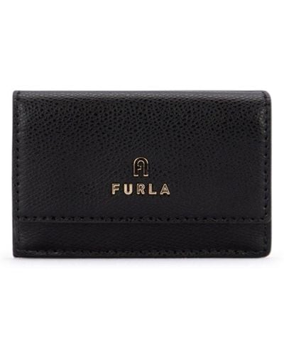Furla Logo-lettering Wallet - Black