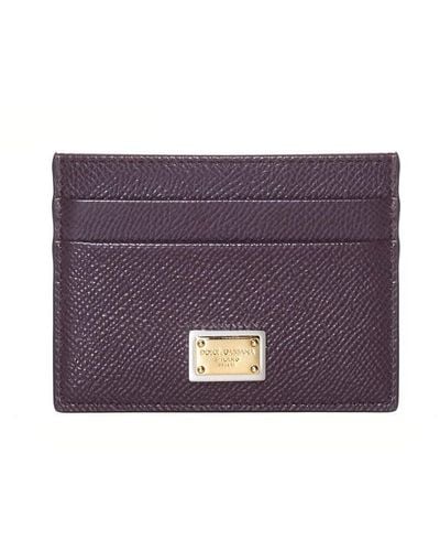 Dolce & Gabbana Wallets - Purple