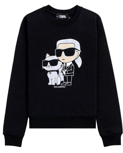 Karl Lagerfeld Sweatshirts - Black