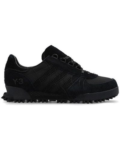 Y-3 Marathon Trail Lace-up Sneakers - Black