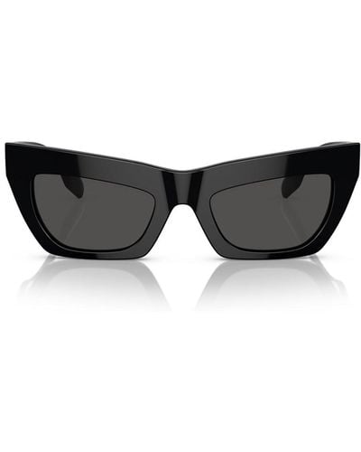 Burberry Acetate Cat-eye Sunglasses - Black