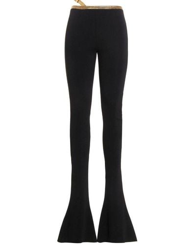 Balmain Knitted Trousers - Black