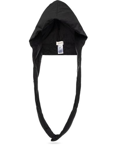 Lemaire Quilted Padded Balaclava - Black