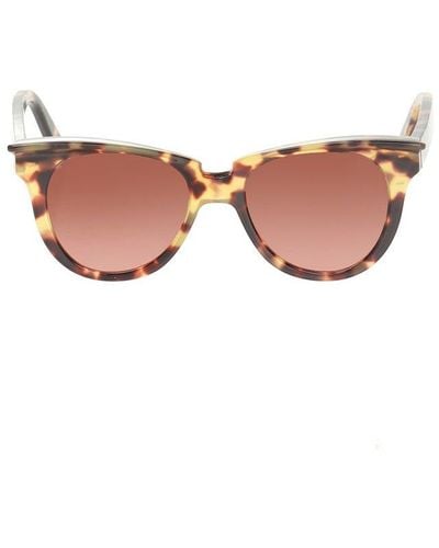 Philipp Plein Leopard Print Sunglasses - Pink