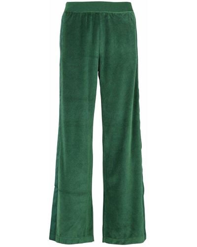 Polo Ralph Lauren High-waisted Velvet Pants - Green
