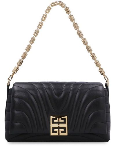 Givenchy 4g Quilted Small Crossbody Bag - Black