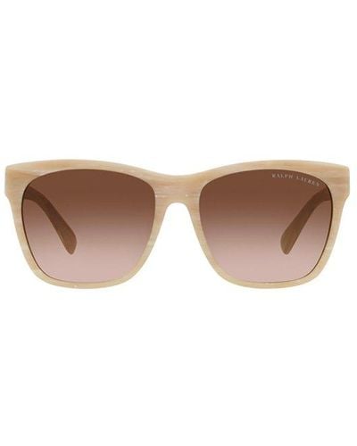 Ralph Lauren Eyewear Square Frame Sunglasses - White
