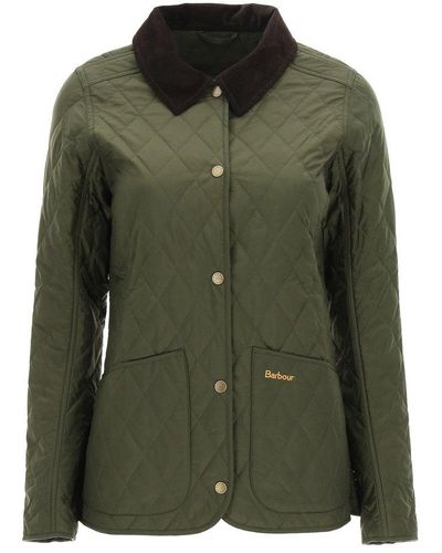 Barbour Annandale Quilted Jacket Olive - Green