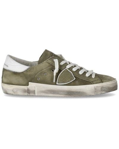 Philippe Model Prsx Tennis Trainers - Green