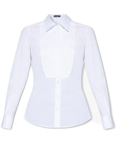 Dolce & Gabbana Cotton Shirt - White