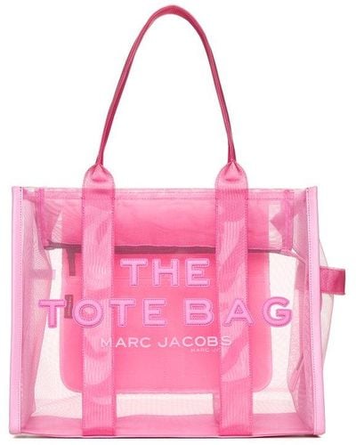 Marc Jacobs 'the Mesh Tote Large' Shopper Bag, - Pink