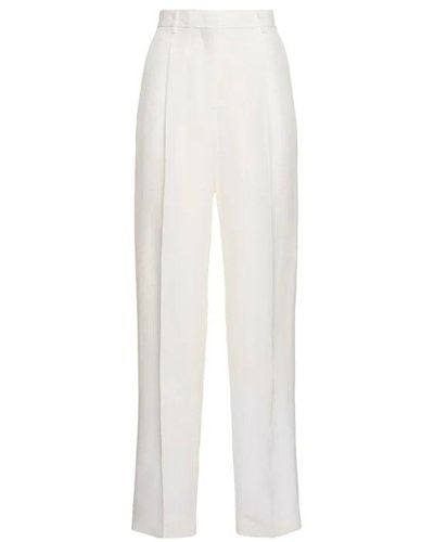 MSGM Pleated Pants for Women | Lyst