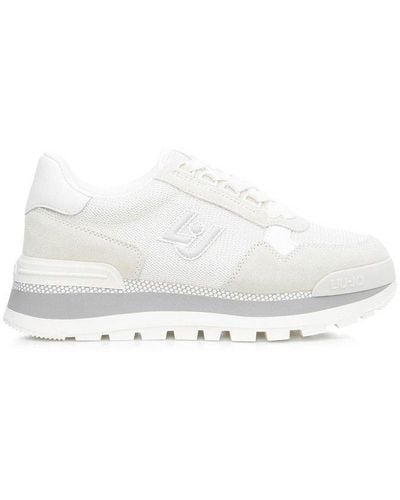 Liu Jo Amazing Lace-up Platform Sneakers - White