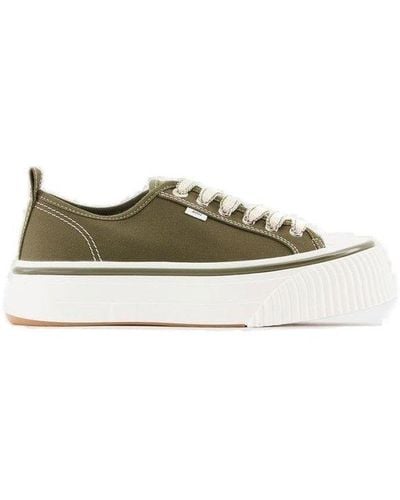 Ami Paris Paris Chunky Sole Lace-up Sneakers - Green