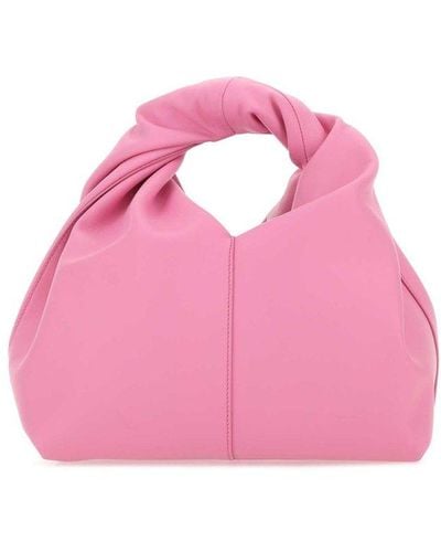 JW Anderson Twister Mini Hobo Bag - Pink