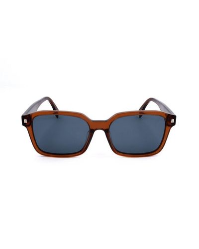 Fendi Rectangle Frame Sunglasses - Blue
