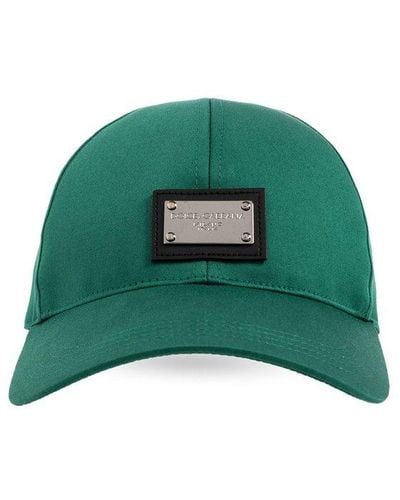 Dolce & Gabbana Baseball Cap, - Green
