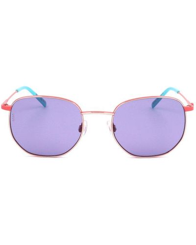 M Missoni Round Frame Sunglasses - Purple