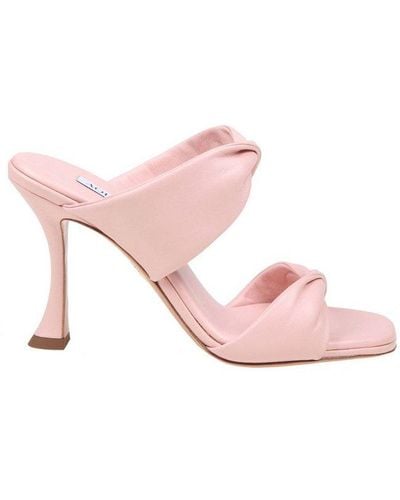 Aquazzura Twist Slip-on Sandals - Pink