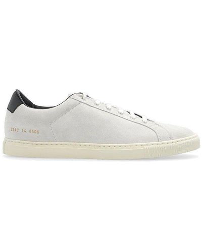 Common Projects Retro Suede Low-top Sneakers - White