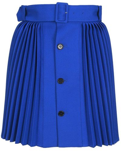 Philosophy Di Lorenzo Serafini Belted Mini Skirt - Blue