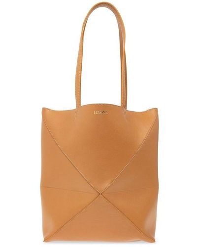 Loewe 'puzzle' Shopper Bag, - Orange