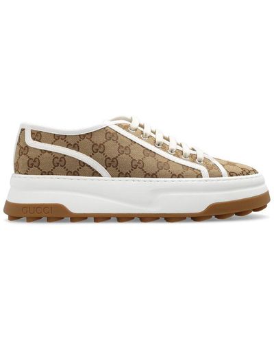 Gucci GG Canvas Sneaker - Brown