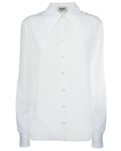 Miu Miu Shirts - White