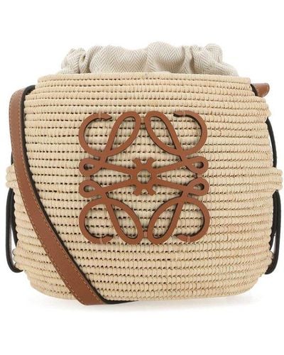 Loewe Beehive Basket Bag - Natural