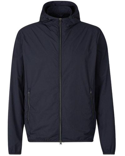 Herno Technical Crease Jacket - Blue