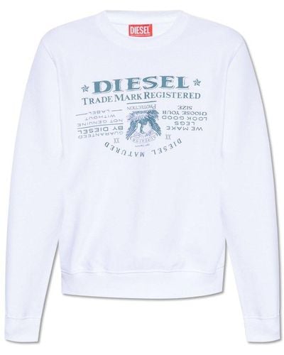 DIESEL ‘S-Ginn-L2’ Sweatshirt - White