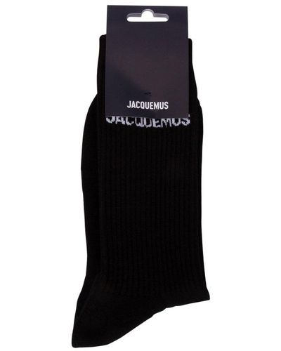 Jacquemus Les Chaussettes Socks - Black