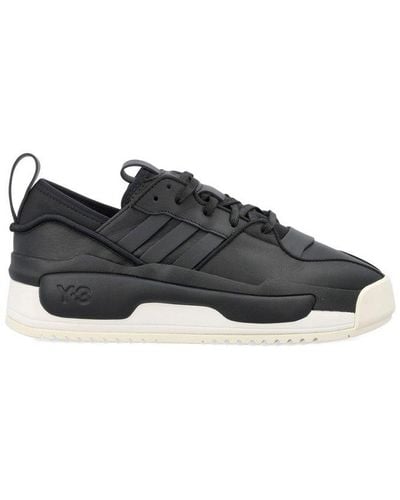 Y-3 Rivalry Lace-up Trainers - Black