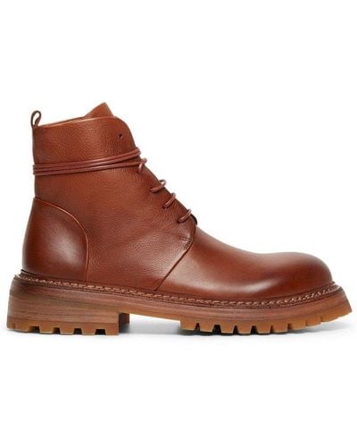 Marsèll Carrucola Lace-up Ankle Boots - Brown