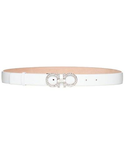 Ferragamo Belts - White