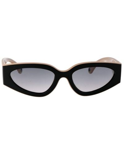 Chanel Triangle Frame Sunglasses - Black