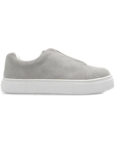 Eytys Doja-s-o Round-toe Sneakers - Gray