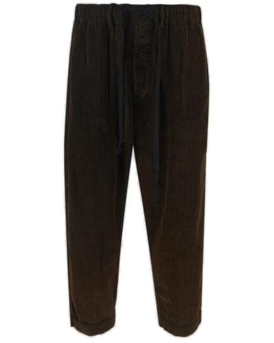 Uma Wang Classic Straight-leg Trousers - Black