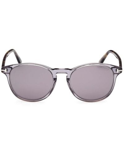 Tom Ford Round Frame Sunglasses - Grey