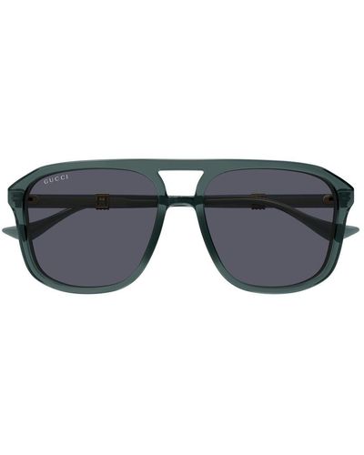 Gucci Square Frame Sunglasses - Grey