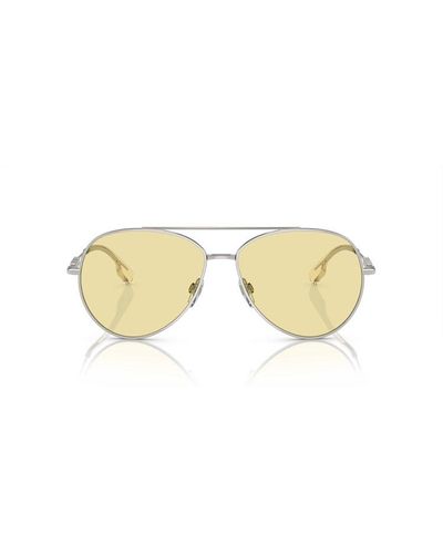 Burberry Aviator Sunglasses - Metallic