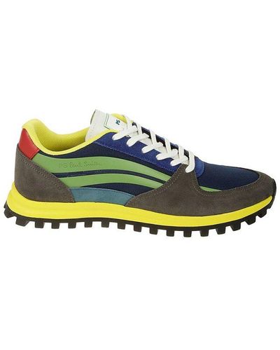 PS by Paul Smith Logo Patch Low-top Trainers - Green